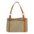 HERMES PHW Cavallic Shoulder Bag Tote Bag Felt Grey/Brown