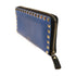 Valentino GHW Wallet Calfskin Leather Blue