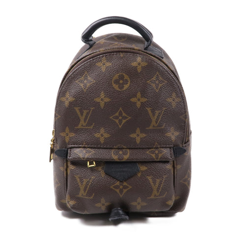 LOUIS VUITTON LV GHW Palm Spring Mini Backpack M44873 Monogram Brown