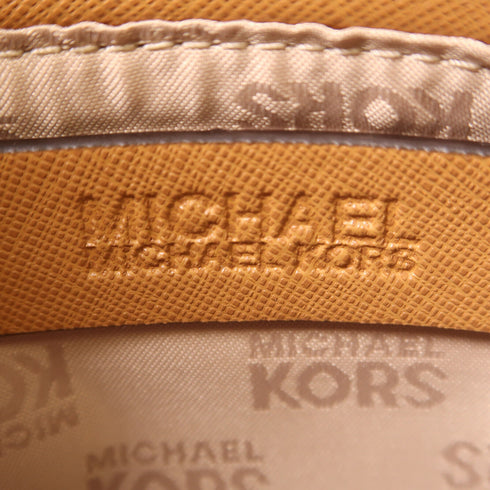 Michael Kors GHW Handbag Coated Canvas Brown