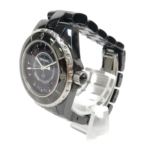 CHANEL CC J12 33mm Quartz Watch H1634 Ceramic Black