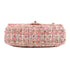 CHANEL CC GHW 2 Way Shoulder Bag Tweed Pink