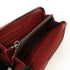BOTTEGA VENETA BV SHW Long Wallet Intrecciato Leather Red