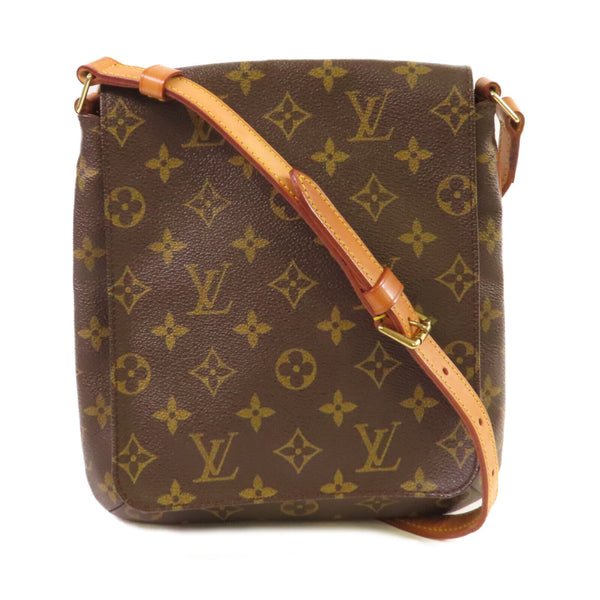 LOUIS VUITTON LV GHW Musette Salsa Shoulder Bag M51387 Monogram Brown v12