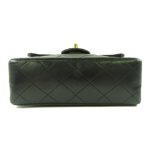 CHANEL CC GHW Chain Shoulder Bag Calfskin Leather v3