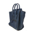 CELINE SHW Luggage Handbag Calfskin Leather Blue v1