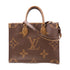 LOUIS VUITTON LV GHW OnTheGo MM 2 Way Shoulder Tote Bag M45039 Monogram Giant