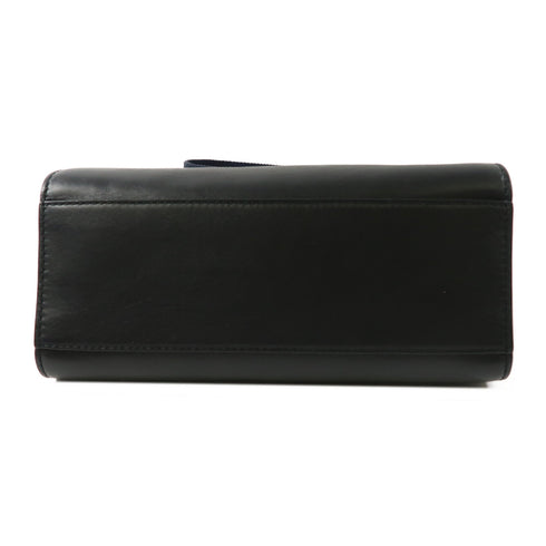 GUCCI GG GHW 2 Way Shoulder Handbag 470271 Calfskin Leather Black