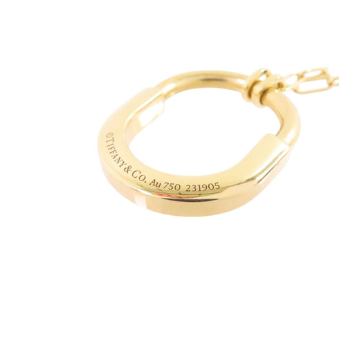 TIFFANY&CO Lock Necklace 18KYellow Gold