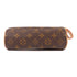 LOUIS VUITTON LV GHW Pencil Case M47630 Monogram Brown