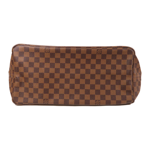 LOUIS VUITTON LV GHW Neverfull GM Shoulder Tote Bag N40597 Damier Ebene Brown