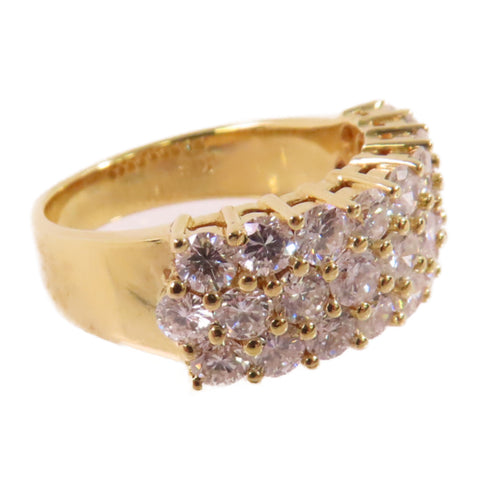FINE JEWELRY 2.33ct Diamond Ring US#6.75 18K Yellow Gold