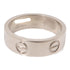 CARTIER Love Ring B4084700 18K White Gold Cartier#52 US#5.75