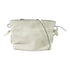 LOEWE GHW Flamenco Clutch Mini Shoulder Bag Calfskin Leather White