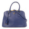 PRADA GHW 2 Way Shoulder Bag BL0837 Saffiano Leather Blue