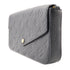 LOUIS VUITTON LV Felicie Pochette Shoulder Bag M82477 Monogram Empreinte Black