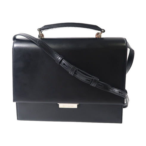 SAINT LAURENT YSL SHW Business Bag 2 Way Bag MAWG/A00065 Babylon Leather Black