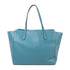 GUCCI GG GHW Swing Shoulder Tote Bag 354397 Calfskin Leather Turquoise