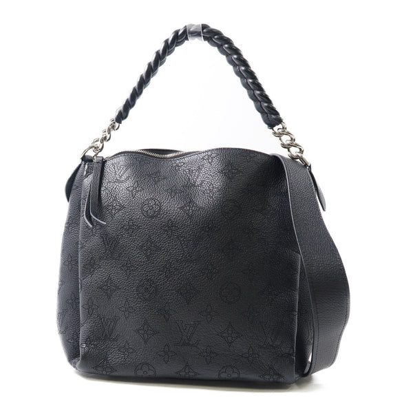 LOUIS VUITTON LV SHW Babylone Chain 2 Way Bag M51223 Monogram Mahina Black