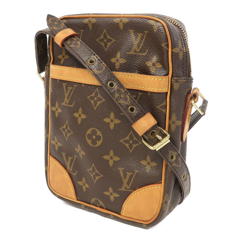 LOUIS VUITTON LV GHW Danube Shoulder Bag M45266 Monogram Brown