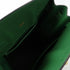 HERMES GHW Kelly Sports Shoulder Bag Epsom Leather Green