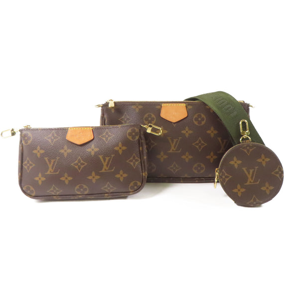 LOUIS VUITTON LV GHW Multi Pochette Accessoires Shoulder Bag M44813 Monogram