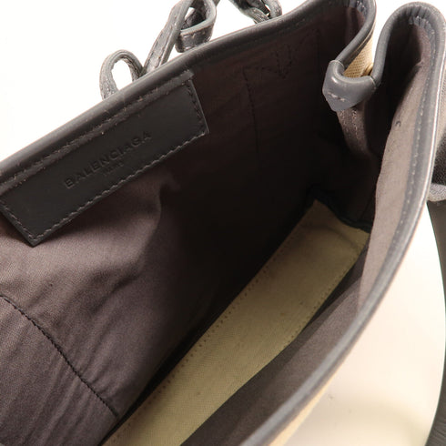 BALENCIAGA SHW Cabas XS 2Way Shoulder Hand Bag Canvas