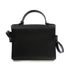 DELVAUX GHW Delvaux Tempete MM 2 Way Bag Calfskin Leather Black