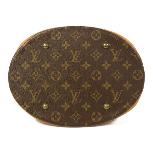 LOUIS VUITTON LV Bucket GM Shoulder Tote Bag M42236 Monogram Brown