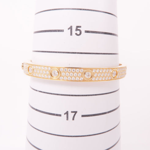 CARTIER Love Bangle 18K Pink Gold/Diamond