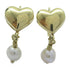 FINE JEWELRY Earrings 14K Yellow Gold/PVC Gold/White v1
