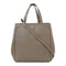 CELINE GHW 2 Way Shoulder Bag 194073CR7 Calfskin Leather Gray Taupe