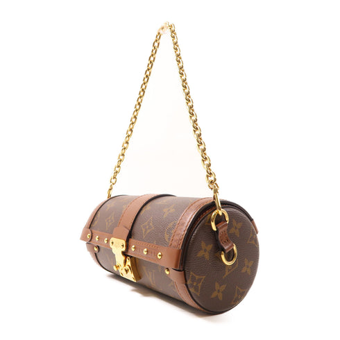 LOUIS VUITTON LV GHW Papillon Trunk 2 Way Bag M57835 Monogram Brown