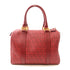 FENDI GHW Handbag Coated Canvas Red 8BL068 FB5