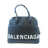BALENCIAGA GHW Ville Top Handle Bag 2 Way Shoulder Bag 518801 Calfskin Black