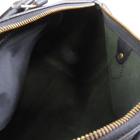 LOUIS VUITTON LV GHW Speedy 30 Handbag Boston Bag M59022 Epi Black