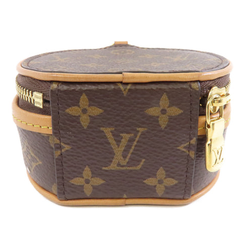 LOUIS VUITTON Petite Boite Chapeau Necklace Chain Shoulder M68570 Monogram Brown