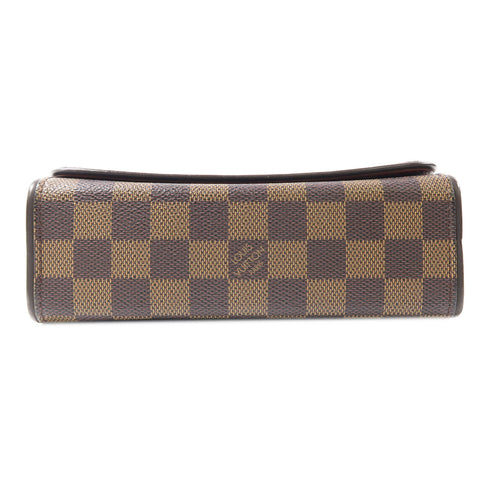 LOUIS VUITTON LV Tribeca Mini Shoulder Bag N51162 Damier Ebene Brown