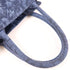 Christian Dior CD Book Tote Handbag Canvas Blue