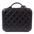 CHANEL CC GHW Vanity Case Chain 2 Way Bag Lambskin Leather Black/Gold