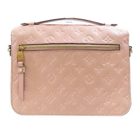LOUIS VUITTON LV GHW Pochette Metis 2 Way Bag M47045 Monogram Empreinte Pink
