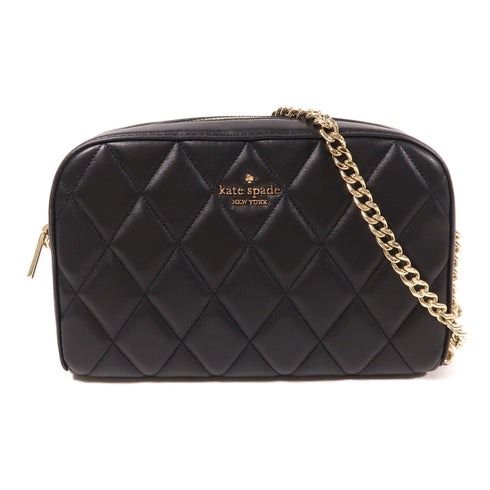 Kate Spade GHW Chain Shoulder Bag Crossbody Calfskin Leather