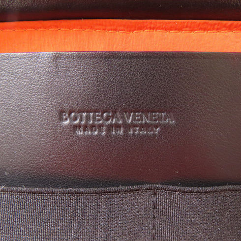 BOTTEGA VENETA BV Handbag Pouch Calfskin Leather Black