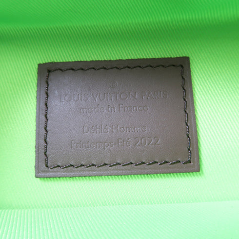 LOUIS VUITTON LV GHW Vertical Box Trunk 2 Way Bag M59664 Monogram Brown/Green