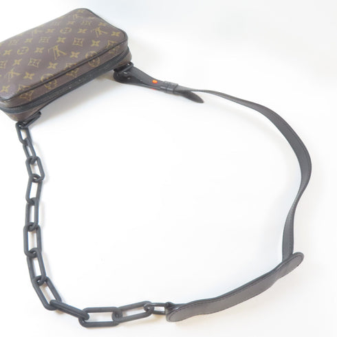 LOUIS VUITTON LV Utility Front Bag Shoulder Bag Waist Bag M44468 Monogram Brown