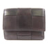 BOTTEGA VENETA BV GHW Fold Wallet Lambskin Leather Black Brown