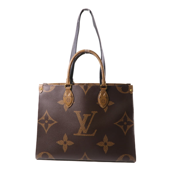 LOUIS VUITTON LV OnTheGo MM 2 Way Shoulder Tote Bag M45494 Monogram Empreinte v1