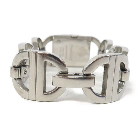 Christian Dior CD Pandiora 18x36mm Quartz Watch D78-108 Stainless Steel White