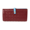 BOTTEGA VENETA BV GHW Wallet Long Calfskin Leather Red/Blue