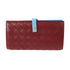 BOTTEGA VENETA BV GHW Wallet Long Calfskin Leather Red/Blue